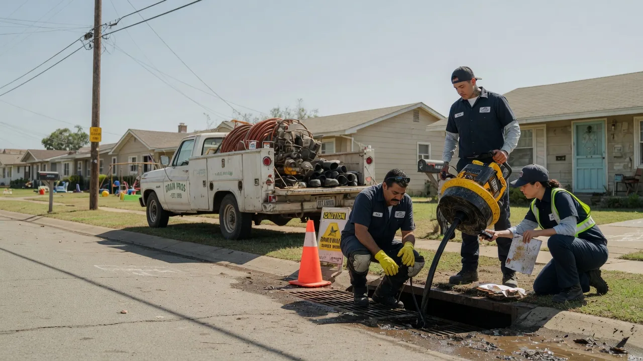 Drain Cleaning in Red Oak, TX near me